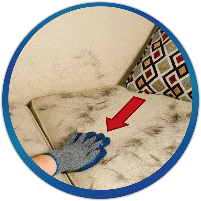 Simple Solution Pet Hair Lift Mitts how to use
