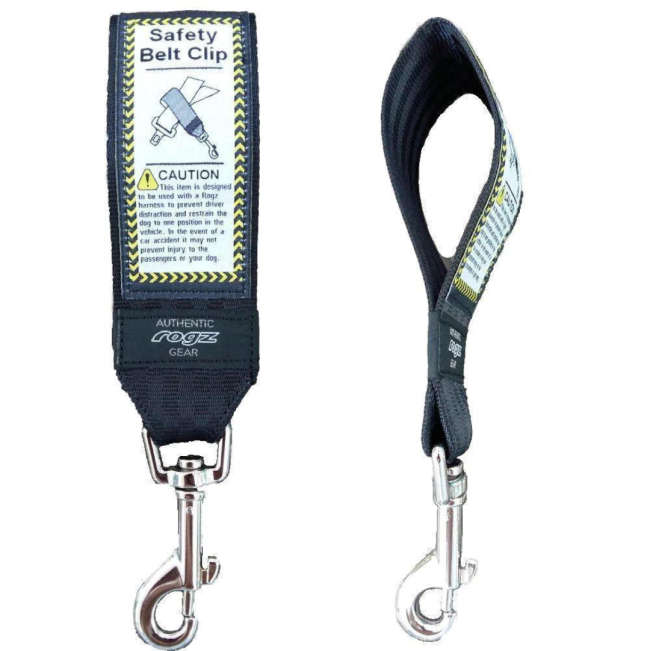 Rogz Safety Belt Clip for H-Harness side view