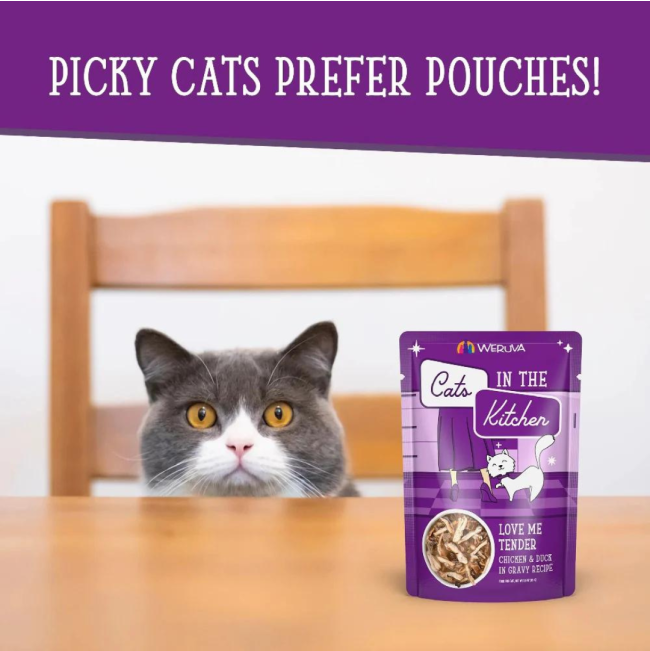 Weruva Love Me Tender Wet Cat Food cats prefer pouches