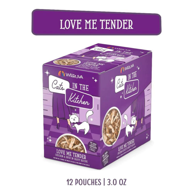 Weruva Love Me Tender Wet Cat Food box