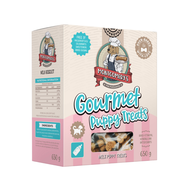 Montgomery’s Gourmet Puppy Treats