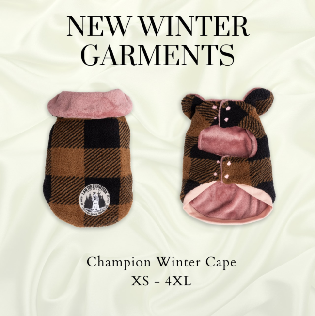 Dog’s Life Champion Winter Cape brown