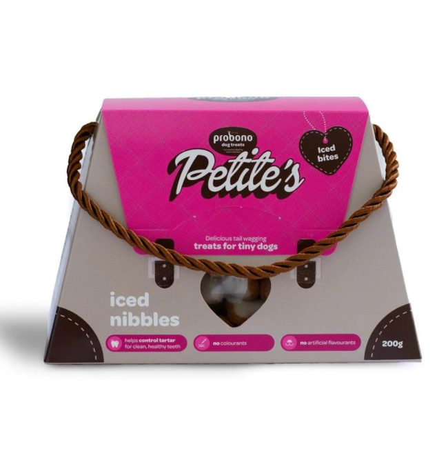 Probono Dog Petite's Tiny Iced Nibbles handbag