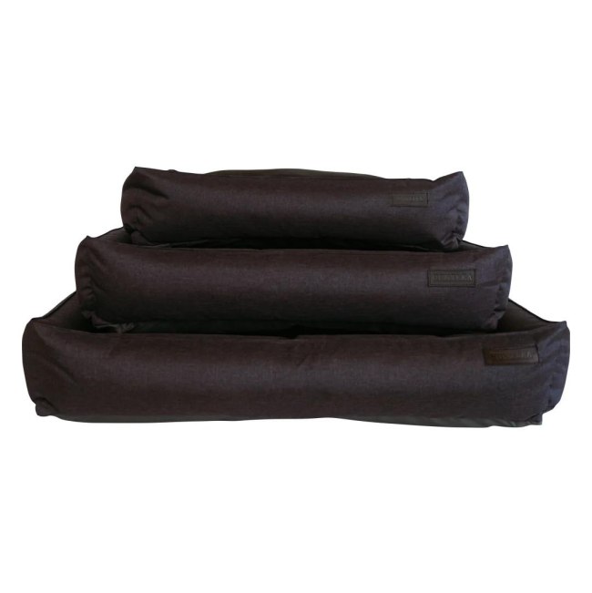 Huntlea Dog Urban Bolster Bed black with 3 sizes