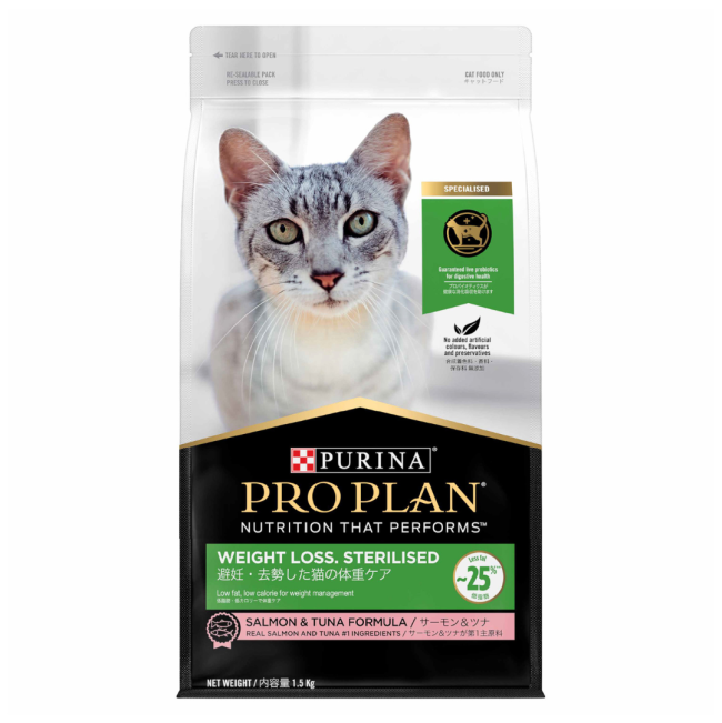 Purina Pro-plan Weight Loss Sterilized Dry Adut Cat Food |ePETstore