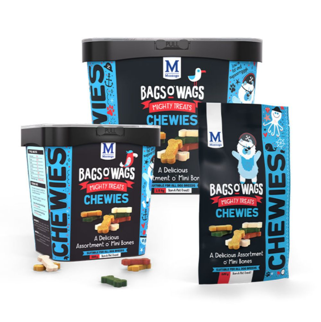 treats in their diff packaging