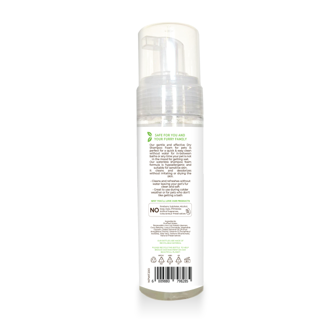 back of bottle with ingredients