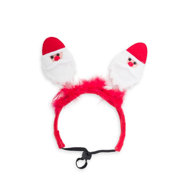 Dogs Life Dog Christmas Santa Headband