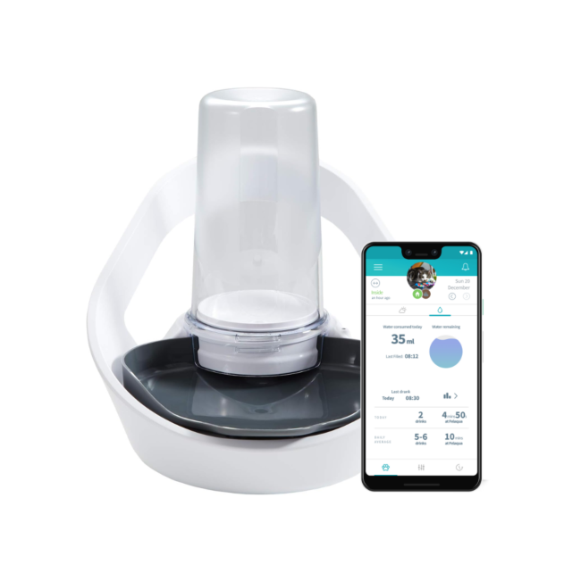 Felaqua Connect Drink Monitoring Bowl with phone connet or app