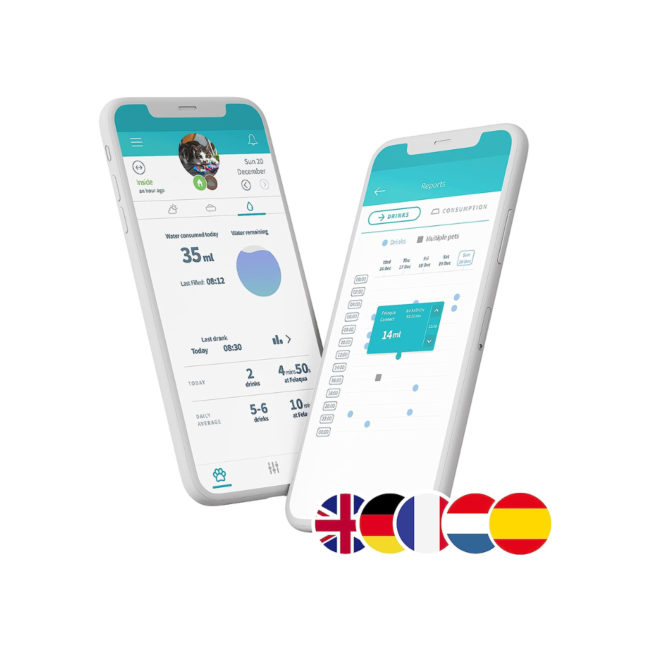Felaqua Connect Drink Monitoring Bowl Phone Connect App
