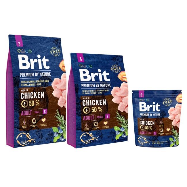 Brit Premium Dog Dry Food Adult Small