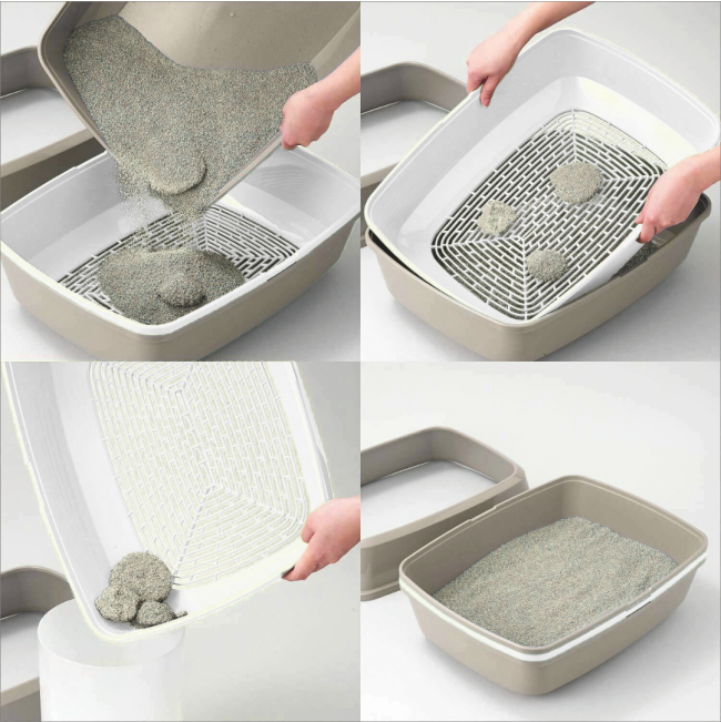 step by step of the sifting process