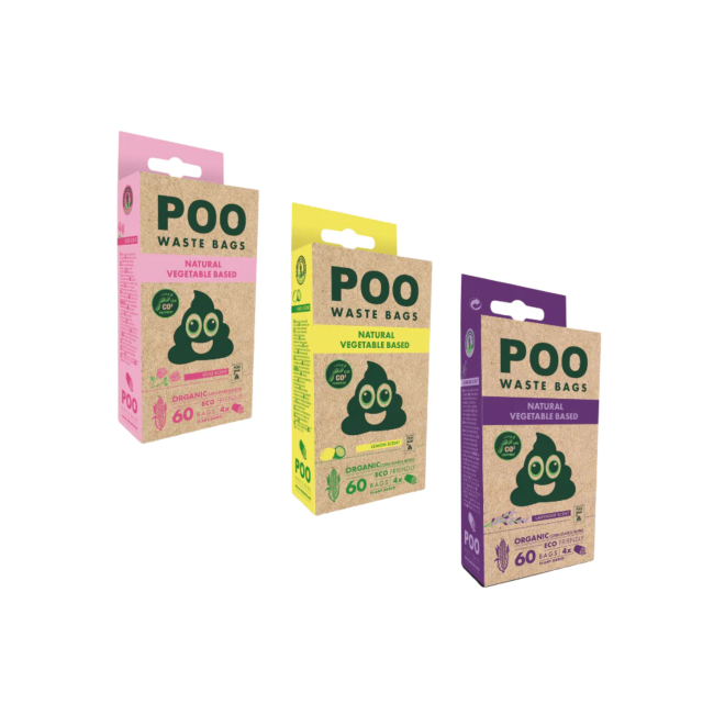 M-PETS Biodegradable Scented Dog Poo Waste Bags