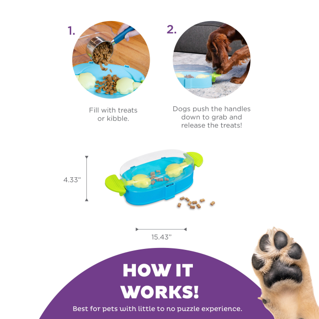 step by step to help guide how the toy works with dimensions