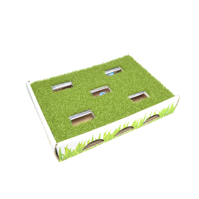 Grass Patch Hunting Box for Cats