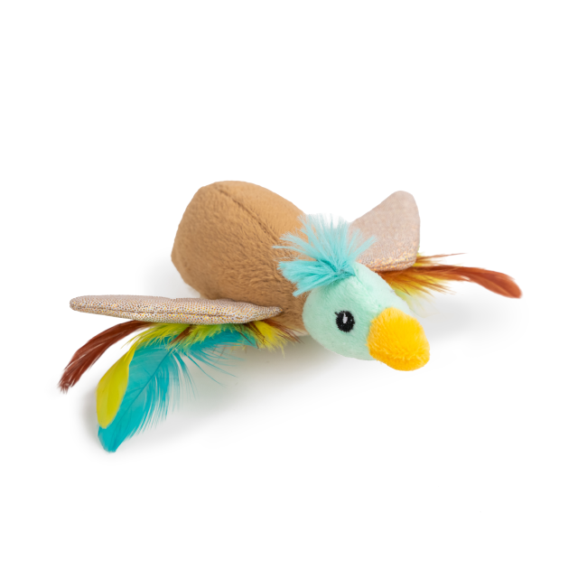 Flapperz Duck Plush Toy for Cats