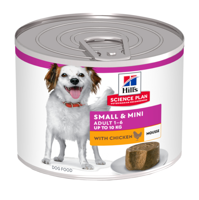 Hill’s Small & Mini Adult Chicken Mousse Wet Dog Food