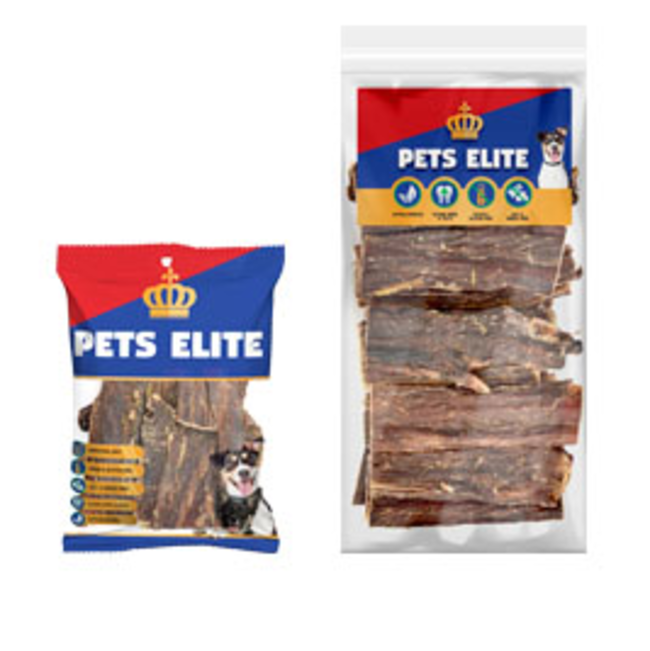 Pets Elite Beef Jerky Flats Dog Chew Treats