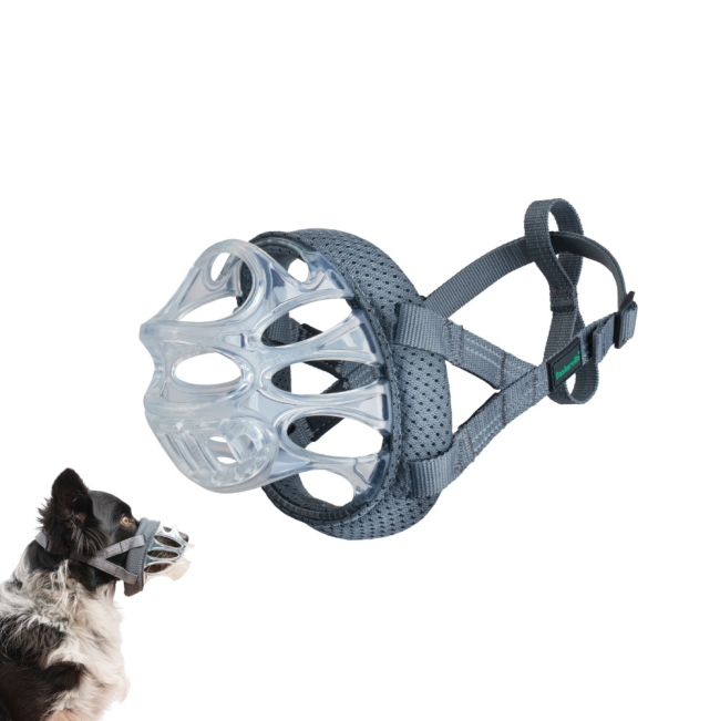 Baskerville Invisa Muzzle for Dogs