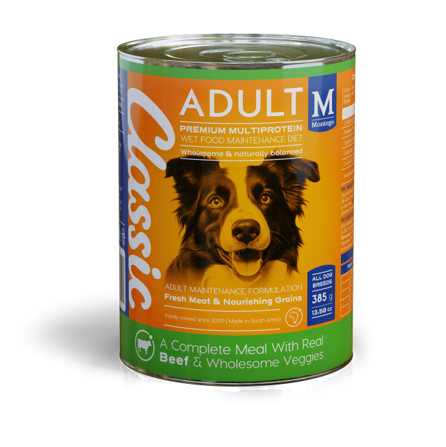 Montego Classic Adult Beef & Veg Wet Dog Food