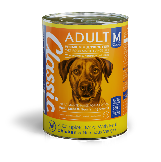 Montego Classic Adult Chicken & Veg Wet Dog Food