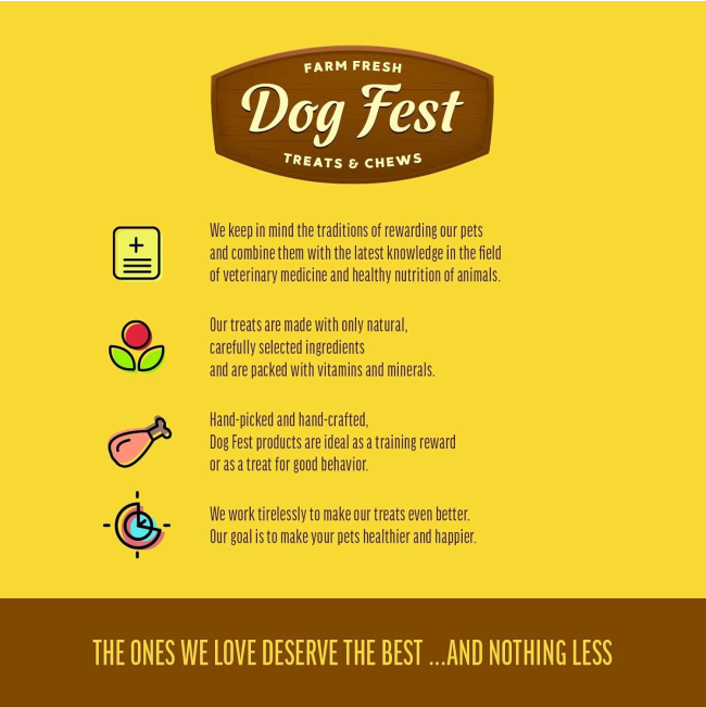 info about Dog Fest brand and the quality of meat