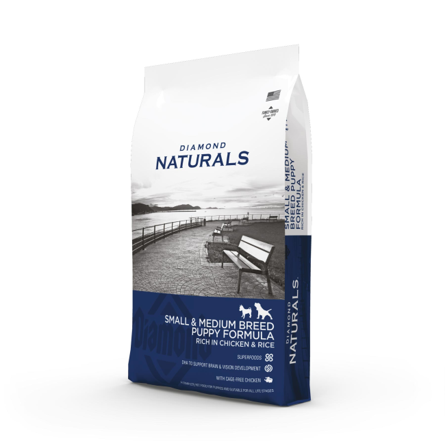 Diamond Naturals Small & Medium Breed Puppy Food - Chicken