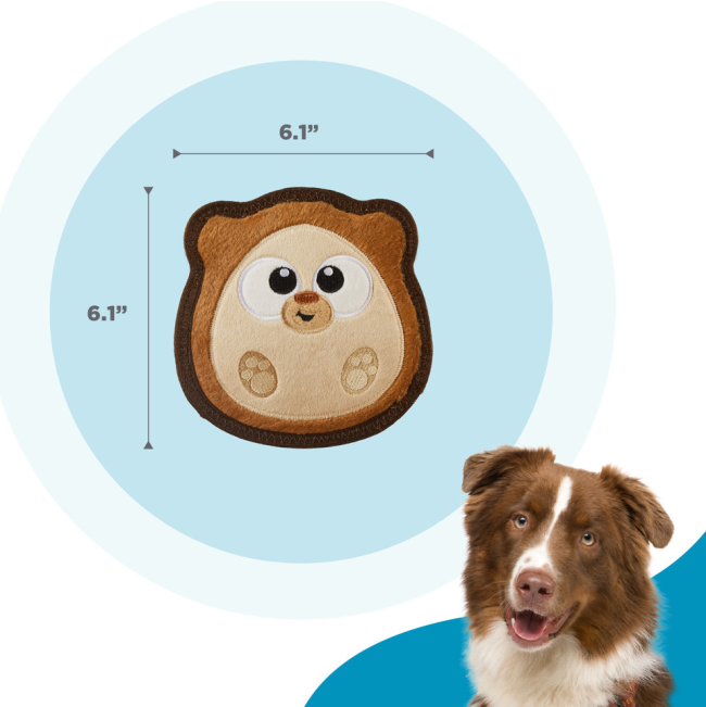 measurements of hedgie toy