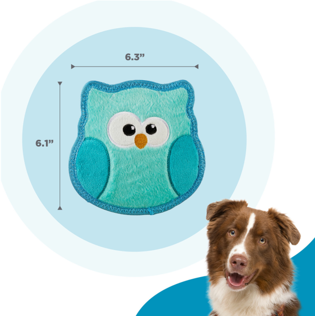 measurements of owl toy