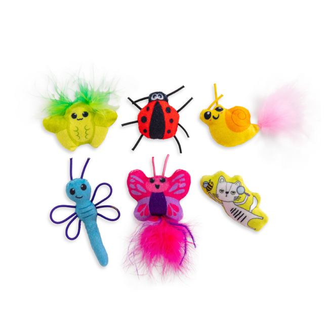 Cute As A Bug Cat Toy