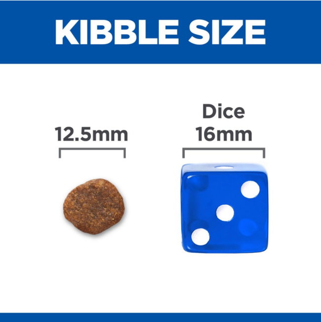 kibble size of medium hypoallergenic food
