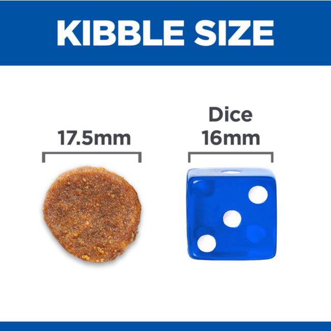 kibble size of large hypoallergenic food