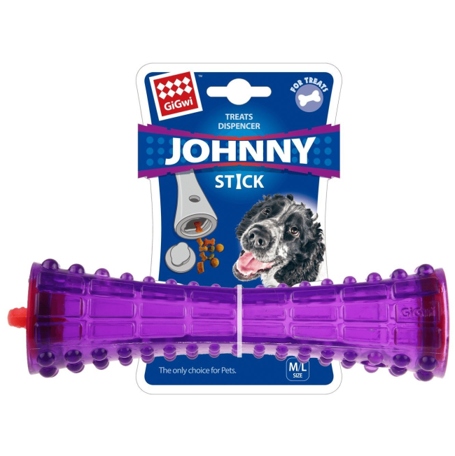 Johnny Stick Dog Treats Dispenser Packaging