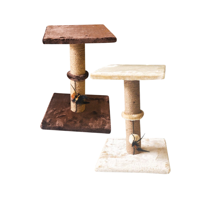 Marltons 2-Level Cat Scratcher with Toy