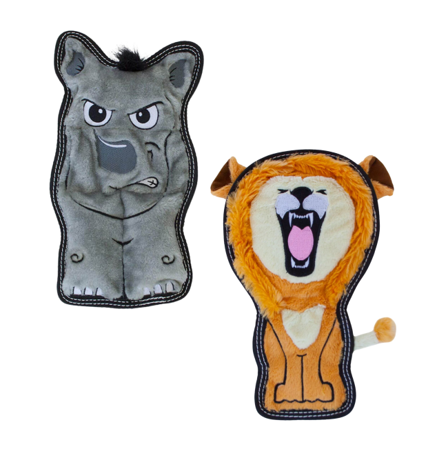 Tough Seamz Lion & Rhino