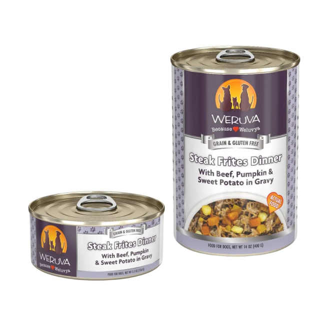Weruva Steak Frites Wet Dog Food