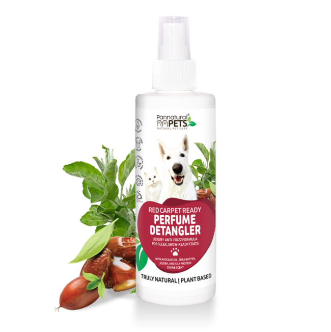 Pannatural Red Carpet Ready Detangler Spray for Dogs & Cats
