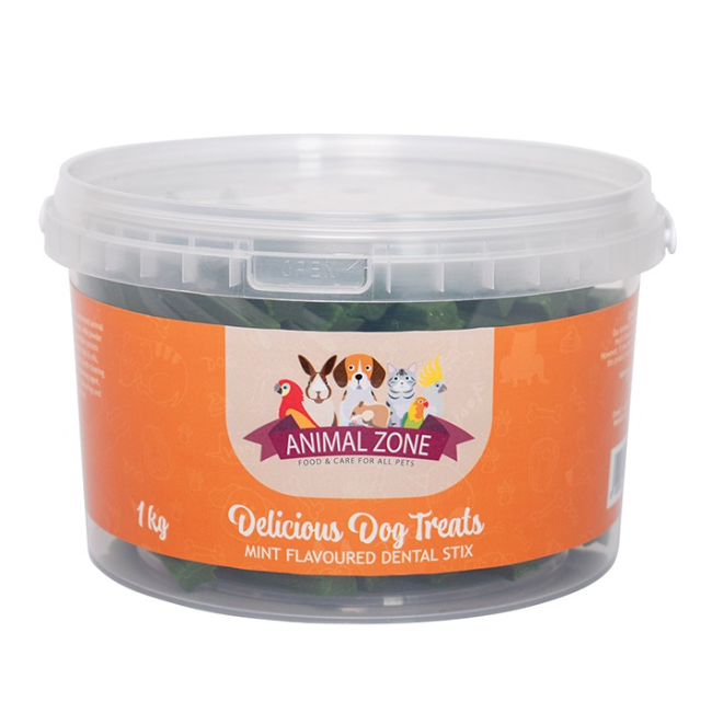 Animal Zone Dog Chew Treats - Mint Dental Stix