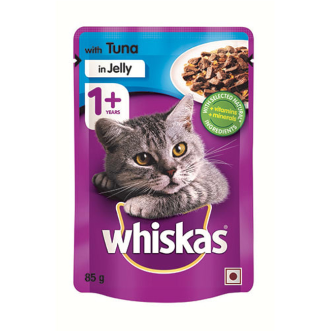 Whiskas Wet Adult Cat Food In Jelly - Tuna