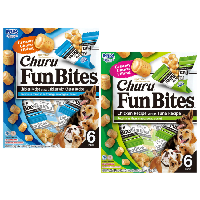 Churu Fun Bites Creamy & Crunchy Dog Treats
