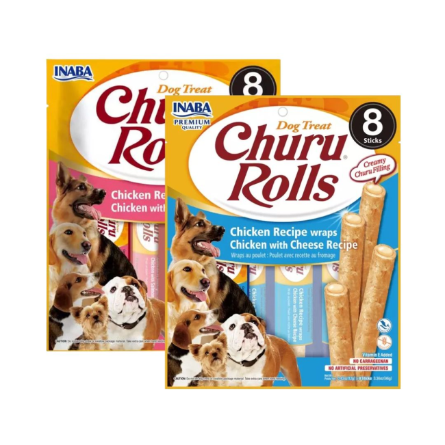 Churu Rolls Creamy Dog Treats