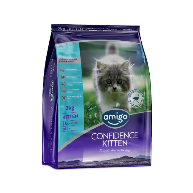 Amigo Confidence Kitten Dry Food
