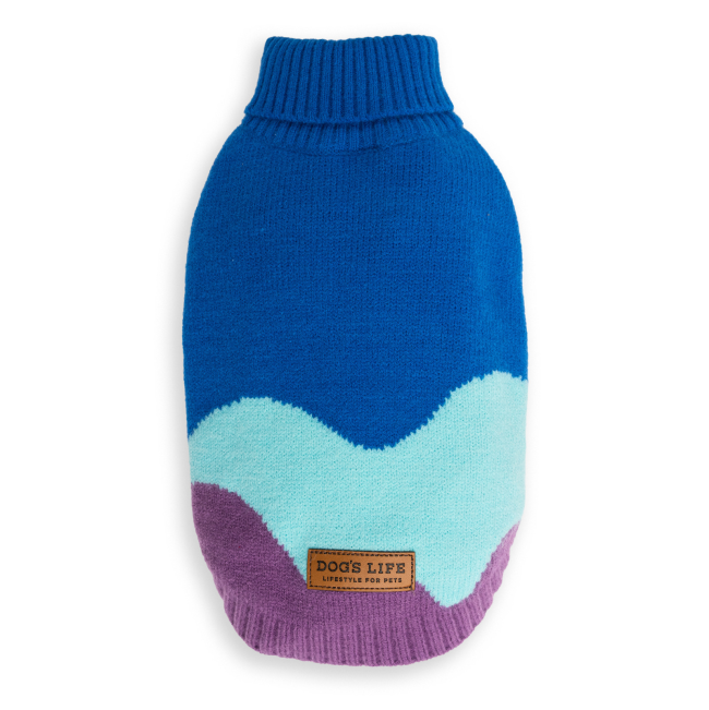 Dog's Life Polo Neck Pullover Sweater