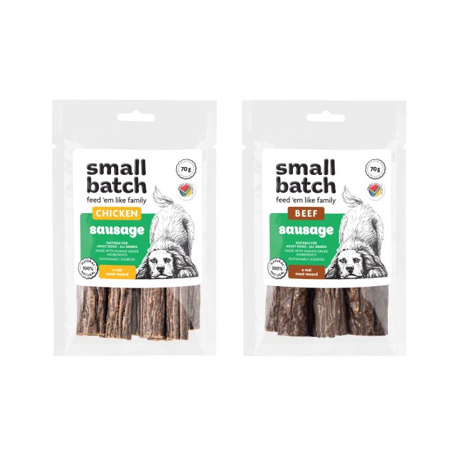 Small Batch Sausage Dog Treats