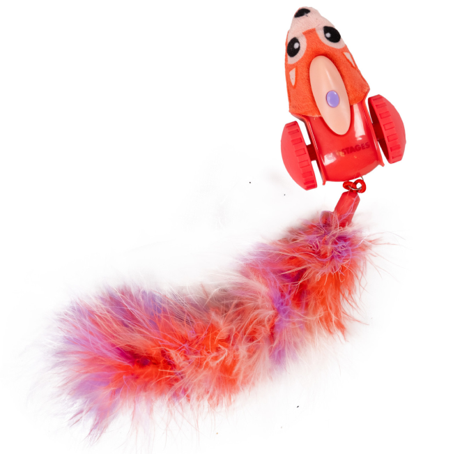 Racing Squirrel Robot Cat Toy