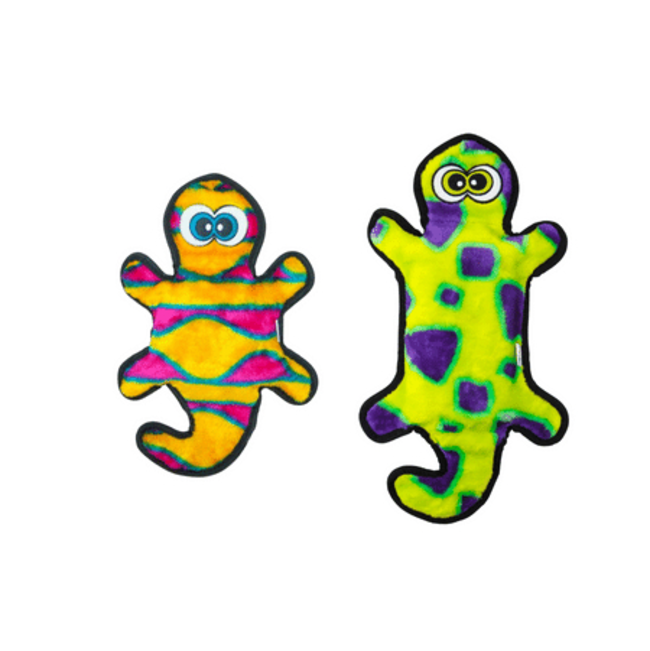 Invincibles Squeaky Gecko Dog Toy