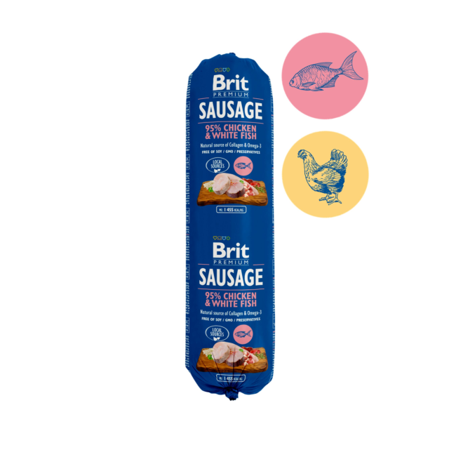 Brit Premium Sausage for Dogs & Cats