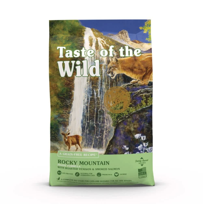 Taste of the Wild Cat Food for All Life Stages - Quail & Duck