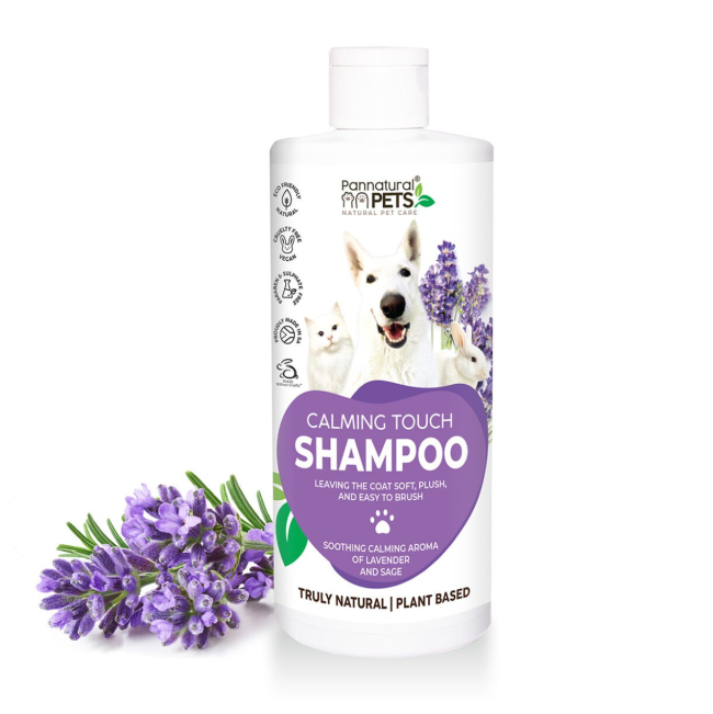 Pannatural Calming Lavender Touch Shampoo for Dogs and Cats
