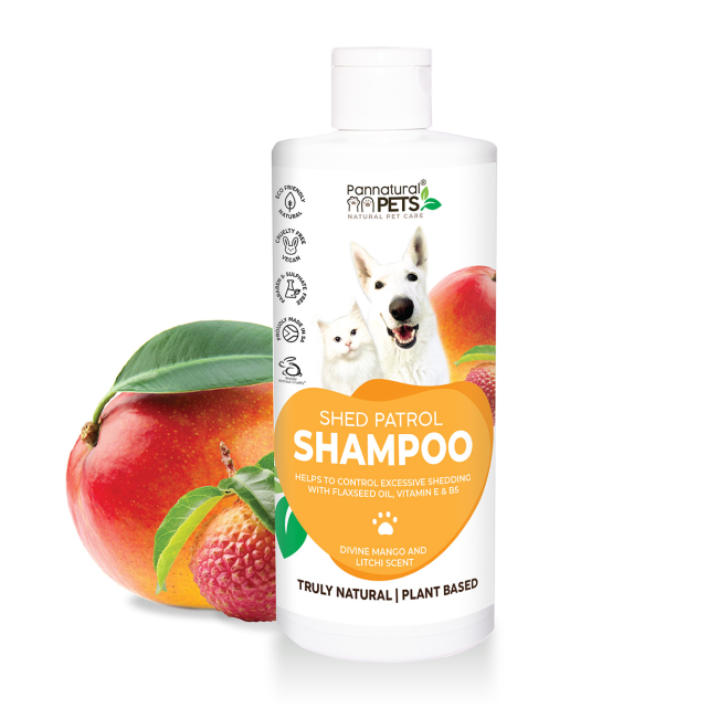 Pannatural Shed Patrol Shampoo for Dogs and Cats